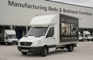 Downsizing success for furniture maker's delivery fleet 