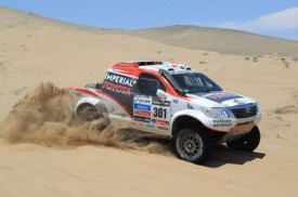 Toyota Hilux takes second place in ‘word’s toughest’ rally