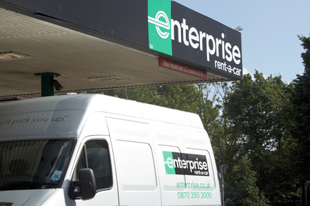 Van_outside_Enterprise_branch