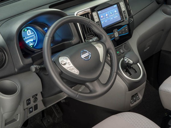 Nissan, e-NV200, van, interior