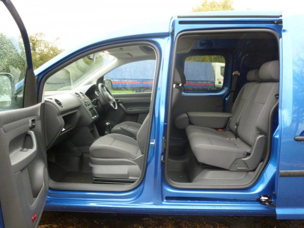 Volkswagen, caddy, maxi, interior, seats