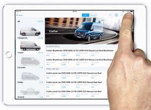 VW sales tool at your fingertips