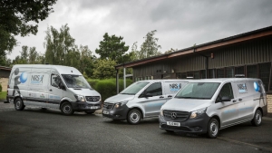 NRS vans: backed by maintenance agreement