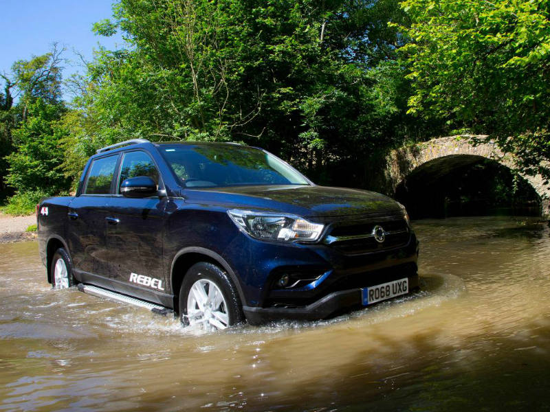 SsangYong Musso rebel 7 year warranty