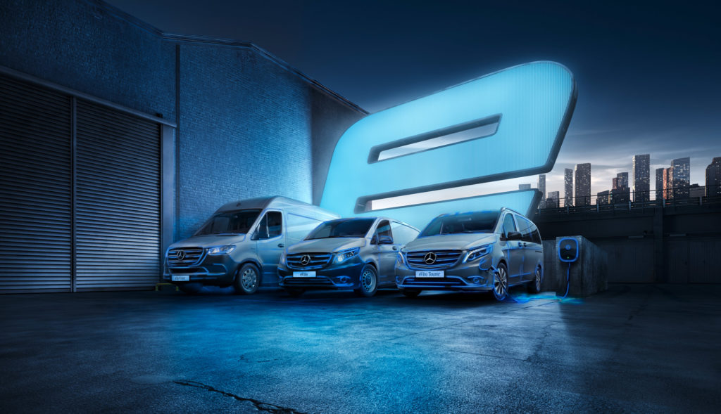 Mercedes Benz Electric Vans Range hi res